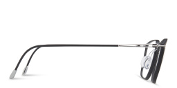 نظارات طبية مربّعة من سيلويت بلون أسود - صورة المنتج 3