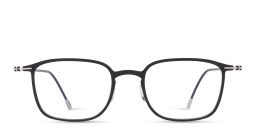 Silhouette Square Eyeglasses in Black – Product Photo 1