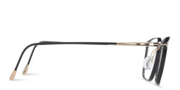 Silhouette Square Eyeglasses in Brown – Product Photo 4