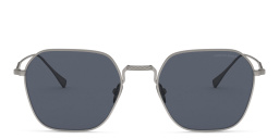 GIORGIO ARMANI Square Sunglasses in Matte Gunmetal – Product Photo 1