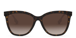 BURBERRY Clare Square Sunglasses in Havana – Product Photo 1