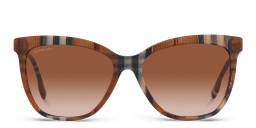 نظارات شمسية كلير بإطار مربّع من بربري بلون بني - صورة المنتج 1