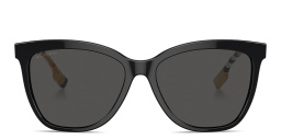 نظارات شمسية كلير بإطار مربّع من بربري بلون أسود - صورة المنتج 1