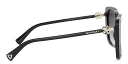 BVLGARI Oversized Square Sunglasses in Black – Product Photo 3