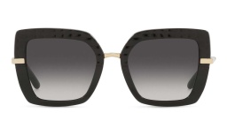 Dolce & Gabbana Square Sunglasses in Black Cocco – Product Photo 1