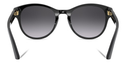 Dolce & Gabbana Round Sunglasses in Black – Product Photo 4