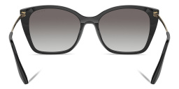 PRADA Cat Eye Sunglasses in Black – Product Photo 4