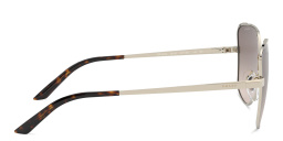 PRADA Wide Irregular Sunglasses in Black – Product Photo 3