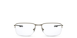 Oakley Half-rim Square Eyeglasses in Pewter – Product Photo 1