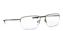 Oakley Half-rim Square Eyeglasses in Pewter – Product Photo 4