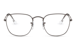 Ray-Ban Frank Unisex Square Eyeglasses in Gunmetal – Product Photo 1