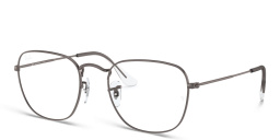 Ray-Ban Frank Unisex Square Eyeglasses in Gunmetal – Product Photo 2