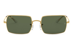 Ray-Ban Unisex Rectangle Sunglasses in Gold – Product Photo 1