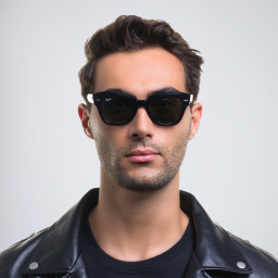 Ray-Ban State Street Unisex Square Sunglasses in Black – Product Photo 7