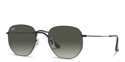 Ray-Ban Hexagonal Unisex Sunglasses in Black – Product Photo 2