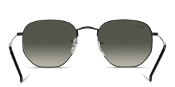 Ray-Ban Hexagonal Unisex Sunglasses in Black – Product Photo 4
