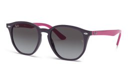 Ray-Ban Junior Kids Irregular Sunglasses in Violet – Product Photo 2