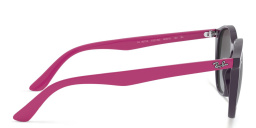 Ray-Ban Junior Kids Irregular Sunglasses in Violet – Product Photo 3