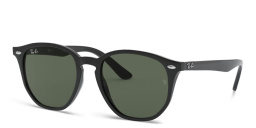 Ray-Ban Junior Kids Irregular Polished Sunglasses in Black – Product Photo 2