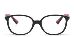 Ray-Ban Junior Kids Square Eyeglasses in Black – Product Photo 1