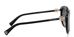 BVLGARI Round Sunglasses in Black – Product Photo 3
