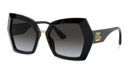 Dolce & Gabbana Butterfly Sunglasses in Black – Product Photo 2