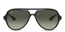 Ray-Ban Ferrari Unisex Aviator Sunglasses in Black – Product Photo 1