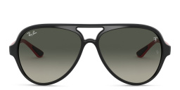Ray-Ban Ferrari Unisex Aviator Sunglasses in Black – Product Photo 1