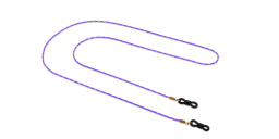 Shop Uoptic Metal Glasses Chain in Lilac online.