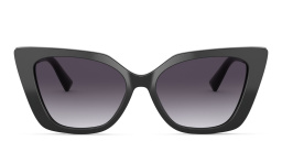 VALENTINO Cat Eye Sunglasses in Black – Product Photo 1