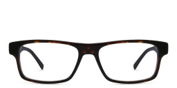 EYE'M Rectangle Eyeglasses in Havana – Product Photo 1