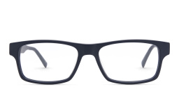 EYE'M Rectangle Eyeglasses in Blue – Product Photo 1