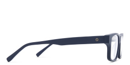 EYE'M Rectangle Eyeglasses in Blue – Product Photo 3