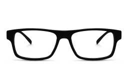 EYE'M Rectangle Eyeglasses in Matte Black – Product Photo 1
