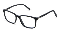 EYE'M Rectangle Eyeglasses in Black – Product Photo 2