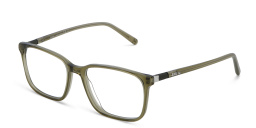 EYE'M Rectangle Eyeglasses in Green – Product Photo 2