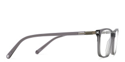 EYE'M Rectangle Eyeglasses in Grey – Product Photo 3
