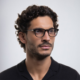 تسوق نظارة طبية مربعة EYE'M بلون أسود أونلاين.