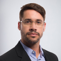 تسوق نظارة طبية مستطيلة بدون إطار EYE'M بلون ذهبي أونلاين.