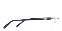 نظارة طبية دائرية بدون إطار من EYE'M بلون أزرق - صورة المنتج 3