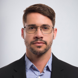 EYE'M Rectangle Eyeglasses in Gunmetal – Product Photo 5