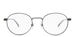 EYE'M Round Eyeglasses in Gunmetal – Product Photo 1