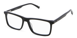 EYE'M Rectangle Eyeglasses in Black – Product Photo 2
