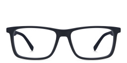EYE'M Ferrari Unisex Rectangle Eyeglasses in Blue – Product Photo 1