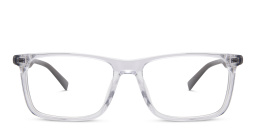 EYE'M Ferrari Unisex Rectangle Eyeglasses in Clear – Product Photo 1