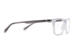 EYE'M Rectangle Eyeglasses in Clear – Product Photo 3