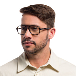 Shop EYE'M Aviator Eyeglasses in Havana online.