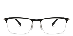 Half Rim Rectangle Eyeglasses من EYE'M بلون أسود - صورة المنتج 1
