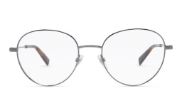 EYE'M Unisex Round Eyeglasses in Gunmetal – Product Photo 1