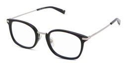 EYE'M Unisex Square Eyeglasses in Black – Product Photo 2